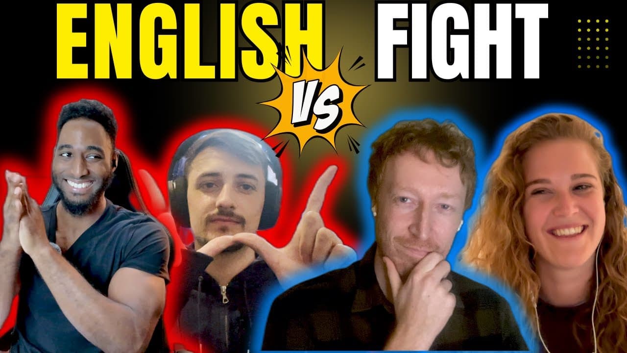 👉 Epic English Debate 🔥 English Fiesta vs English Sponge 🎤 (Part 2)