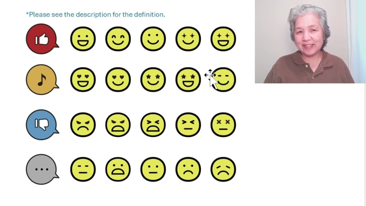 Emoji - Watch and React Japanese Basics 18 (Absolute Beginner) Comprehensible input 18/100