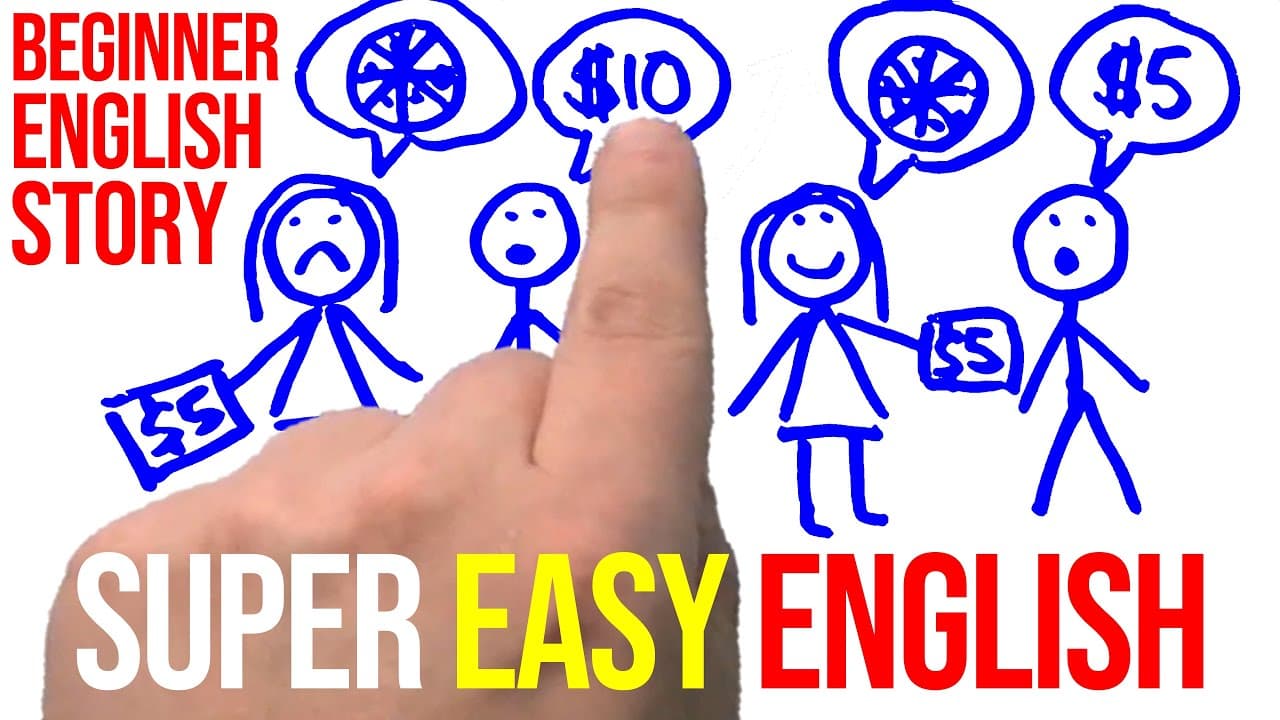 Emma Likes Pizza Story | Learn English with Natural Approach Listening Input for Adult ESL Beginners