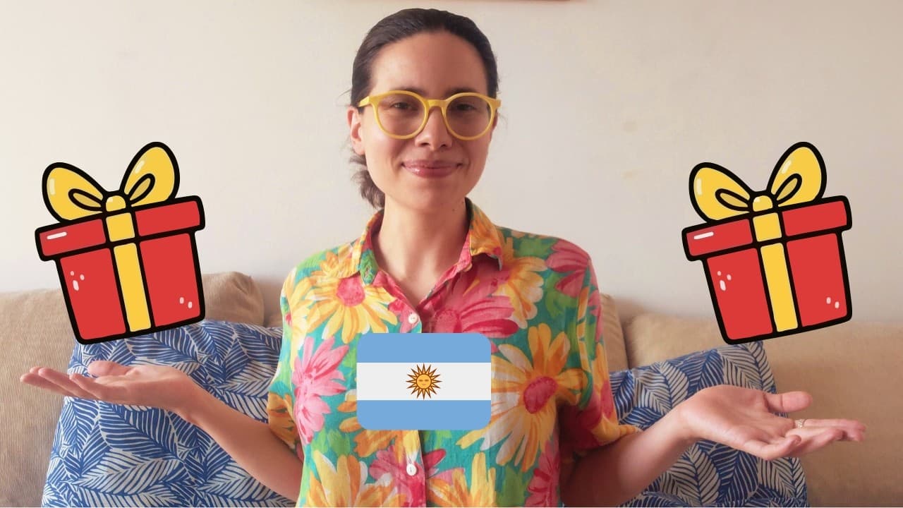 Español argentino natural: mis regalos de cumpleaños 🎁