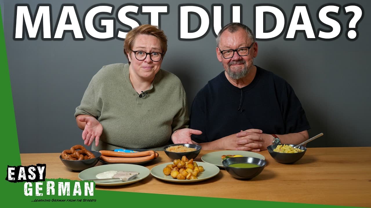 Learn to Talk About Food in German (for absolute beginners)