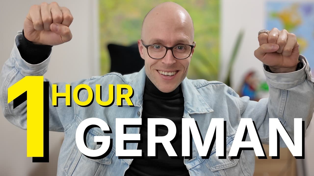 German Podcast: 1 Hour Listening 1.587 Words in One Hour | Deutsch sprechen ohne Angst