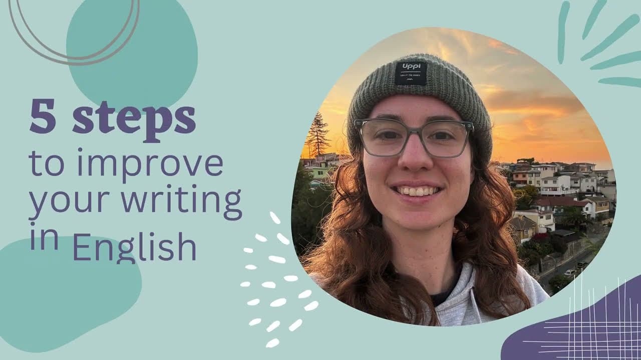 Tips for writing in English! - 5 steps