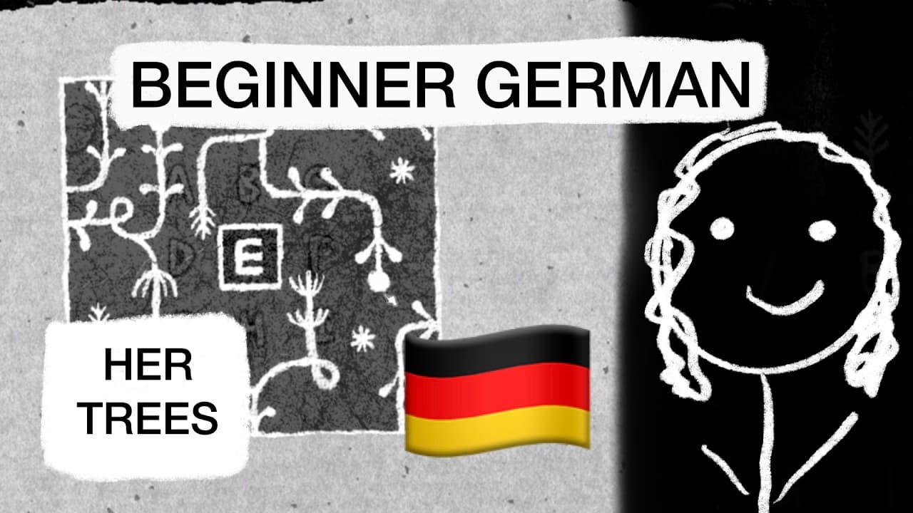 Learn German with Games (Her Trees) episode 3, Comprehensible Input German