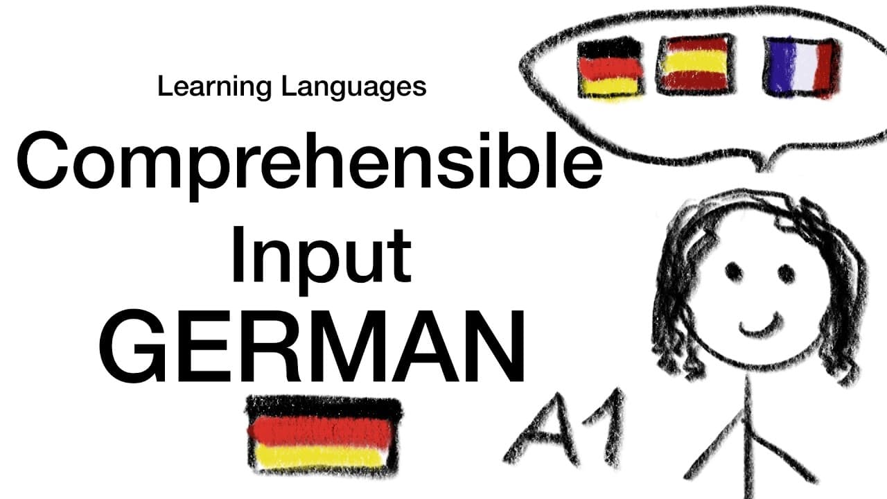 What languages did I learn? (Comprehensible Input German) beginner