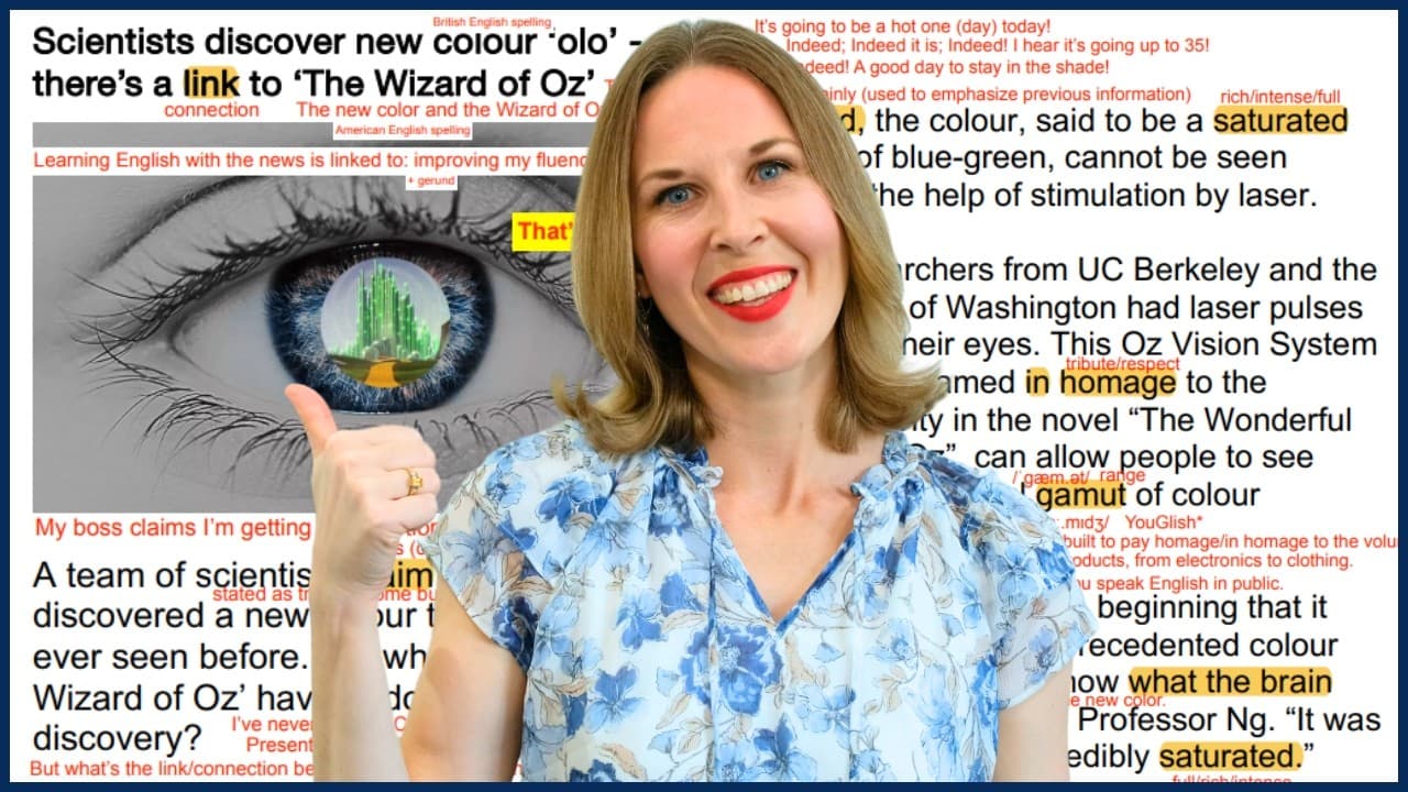 If You Can Understand This News Article, Your English is Excellent!