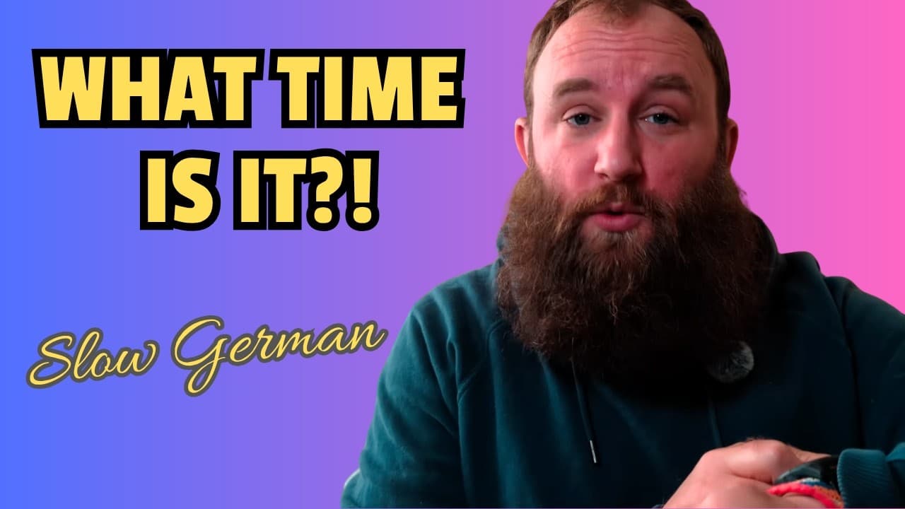 What Time Is It in German? - Super Easy Listening