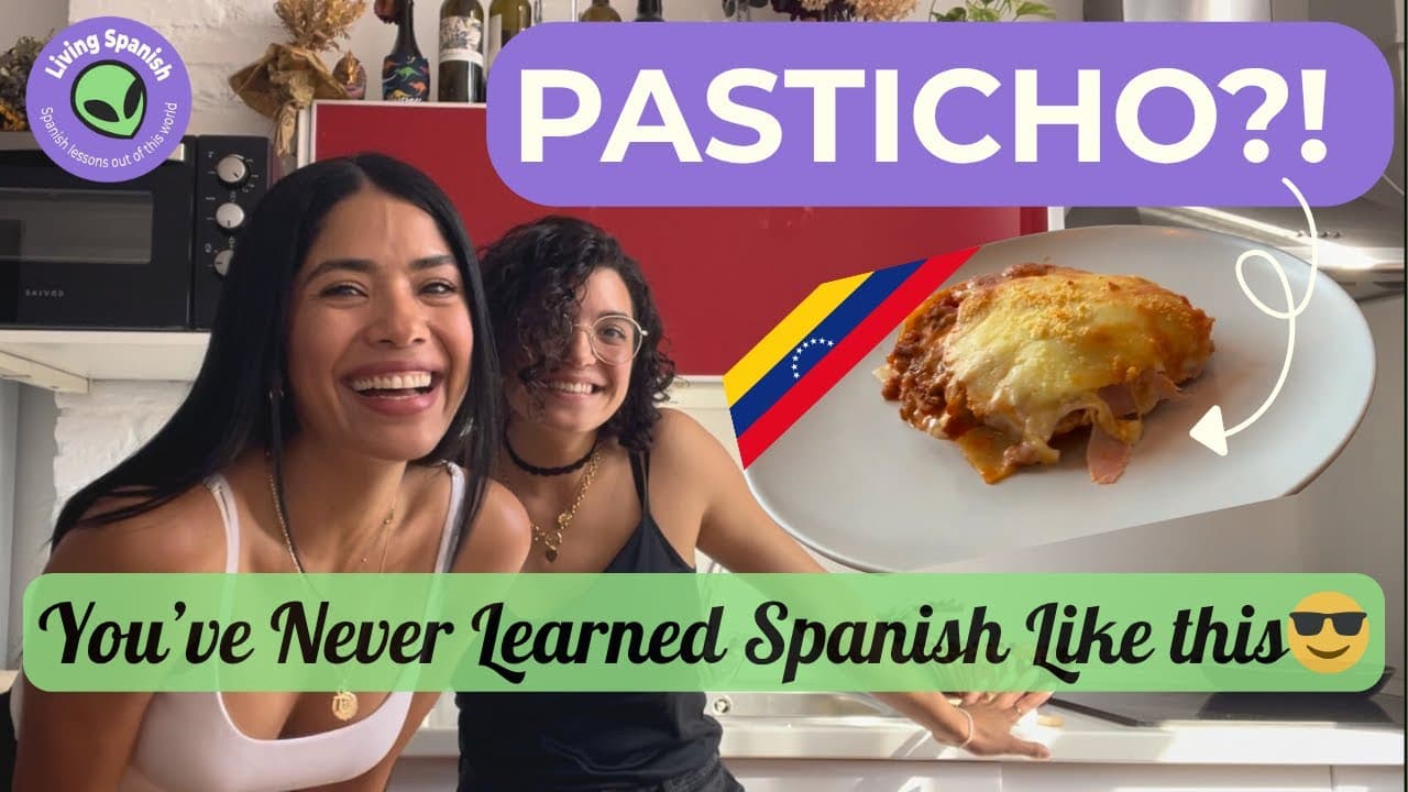 LEARN Spanish While Cooking Pasticho 🇻🇪 [A2–B1]| Comprehensible Input, Real Conversations, WITH SUBT