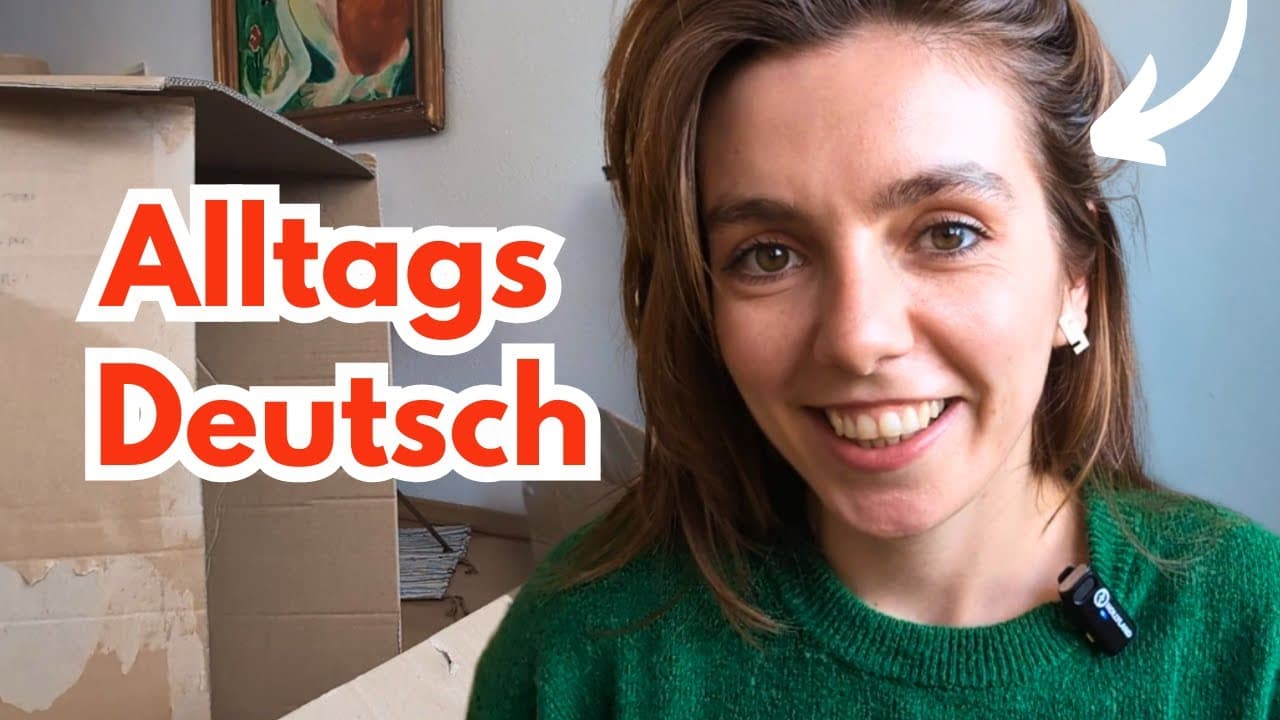 Learn German Naturally: Setting up My Home Office | Easy German Vlog