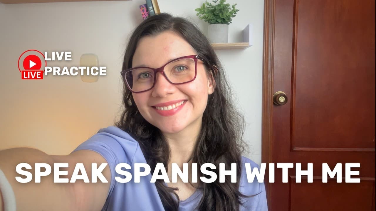 Let’s Talk About Money in Spanish (LIVE Conversation Practice)