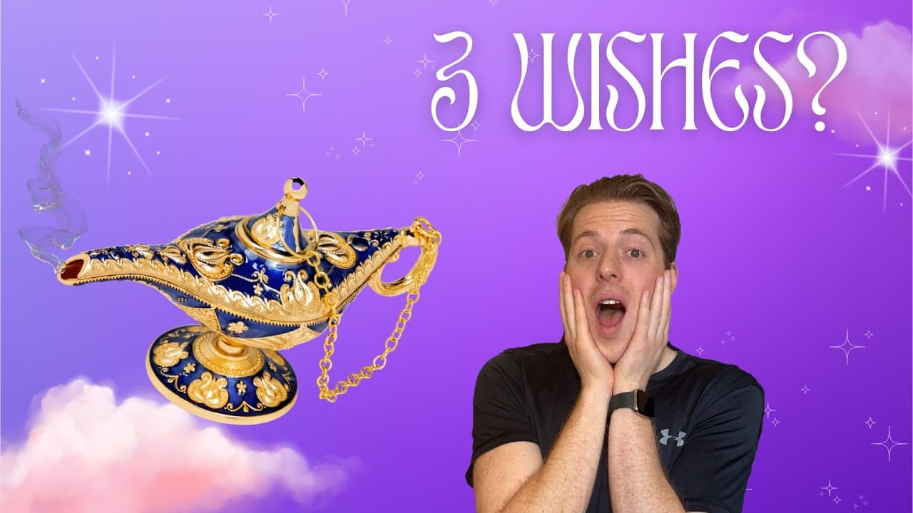 A Genie Gave Me 3 Wishes! - Simple English Story for Beginners - Comprehensible Input