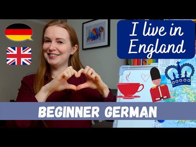 Things I like about the UK🇬🇧│Pre-Beginner German
