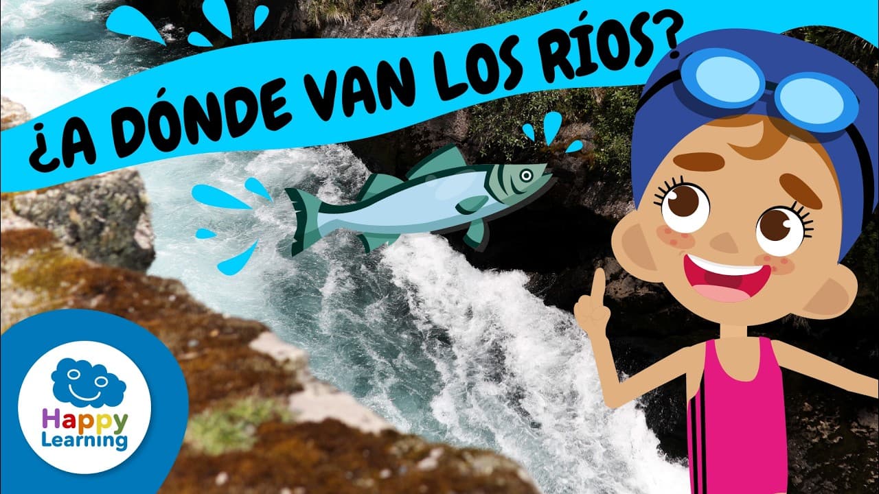 RÍOS DE ESPAÑA: CUENCAS Y VERTIENTES | Vídeos Educativos para Niños de PRIMARIA | @HappyLearningES