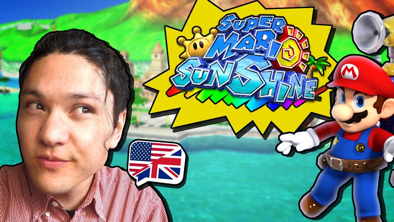 English for Beginners! Super Mario Sunshine