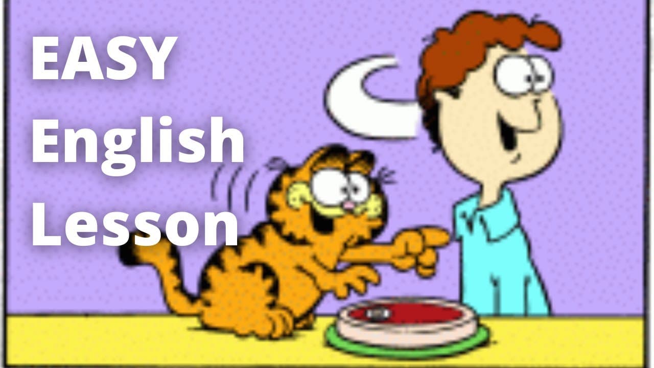Learn English with Garfield | Comprehensible Input