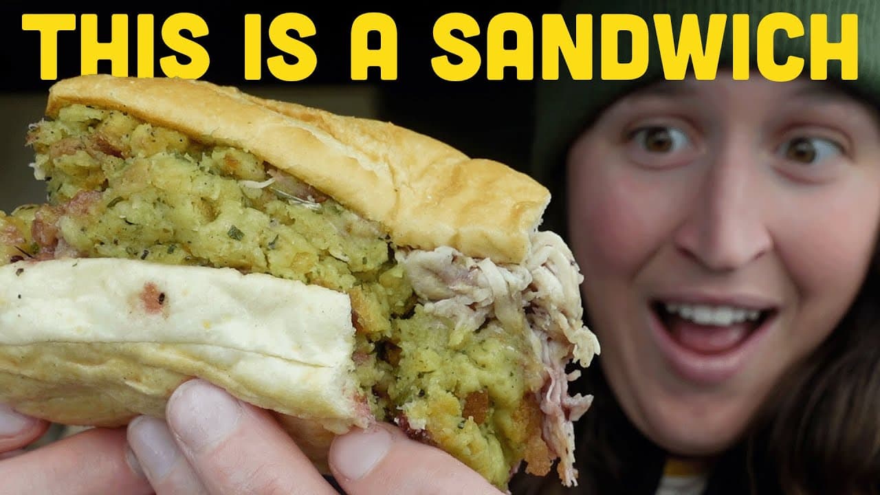 🟡 Learn English With This Unique Sandwich 