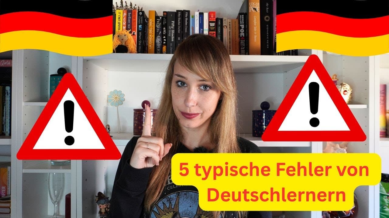 5 typische Fehler von Deutschlernern