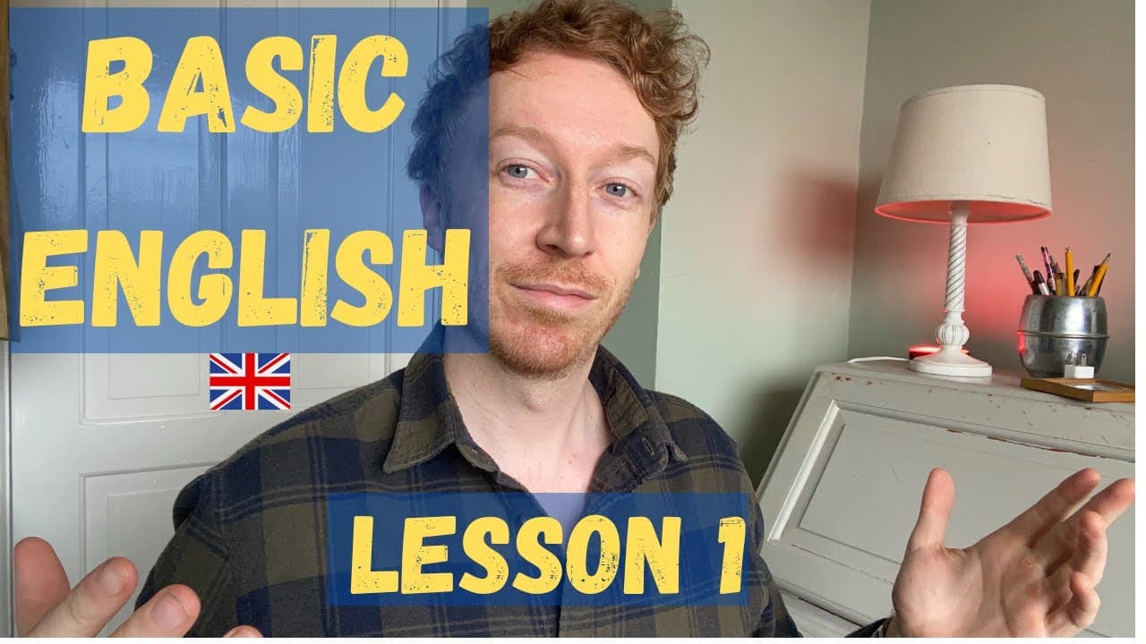 Learn English Absolute Beginners - Lesson 1 | Comprehensible input
