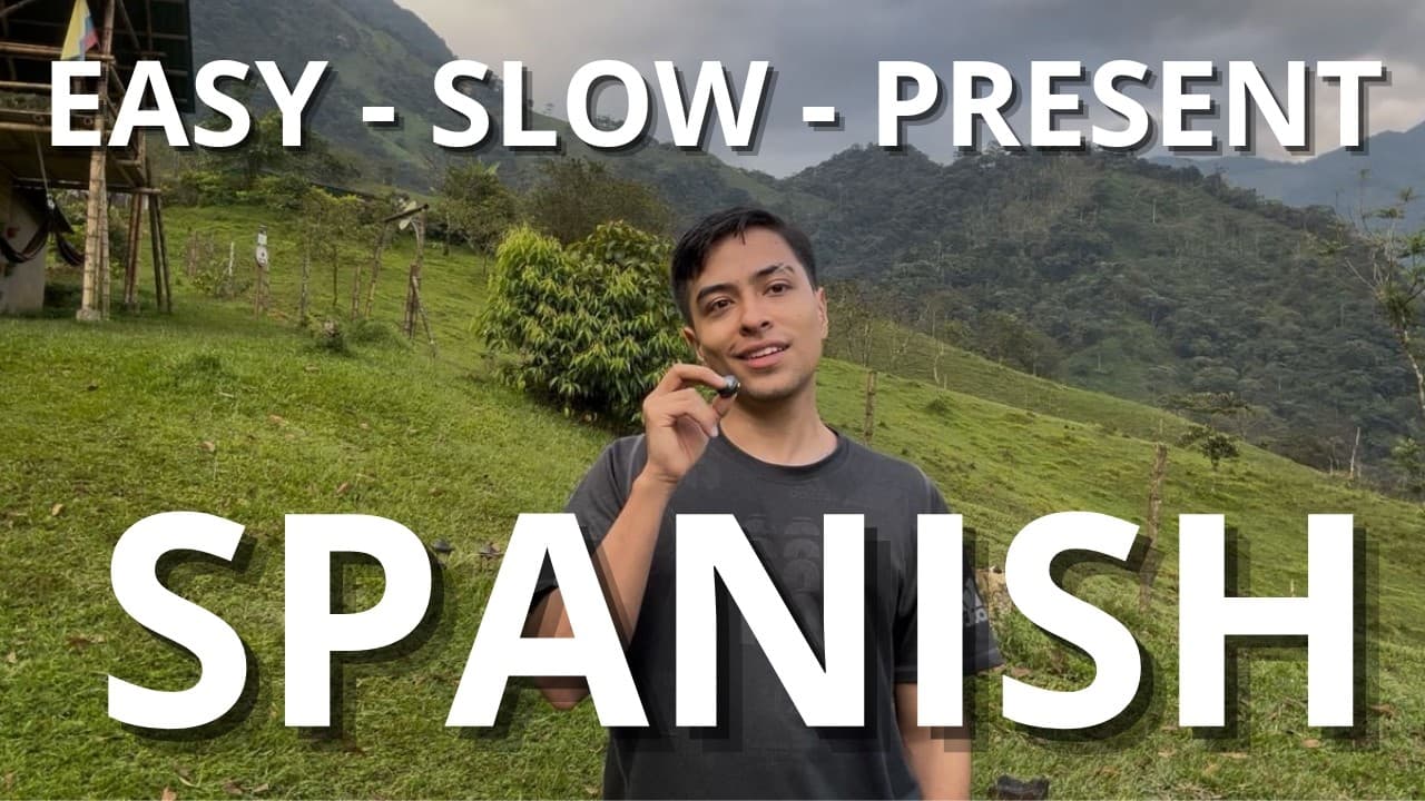 Gay Philosophizing In the Colombian Countryside (EASY, SLOW, PRESENT SPANISH!)