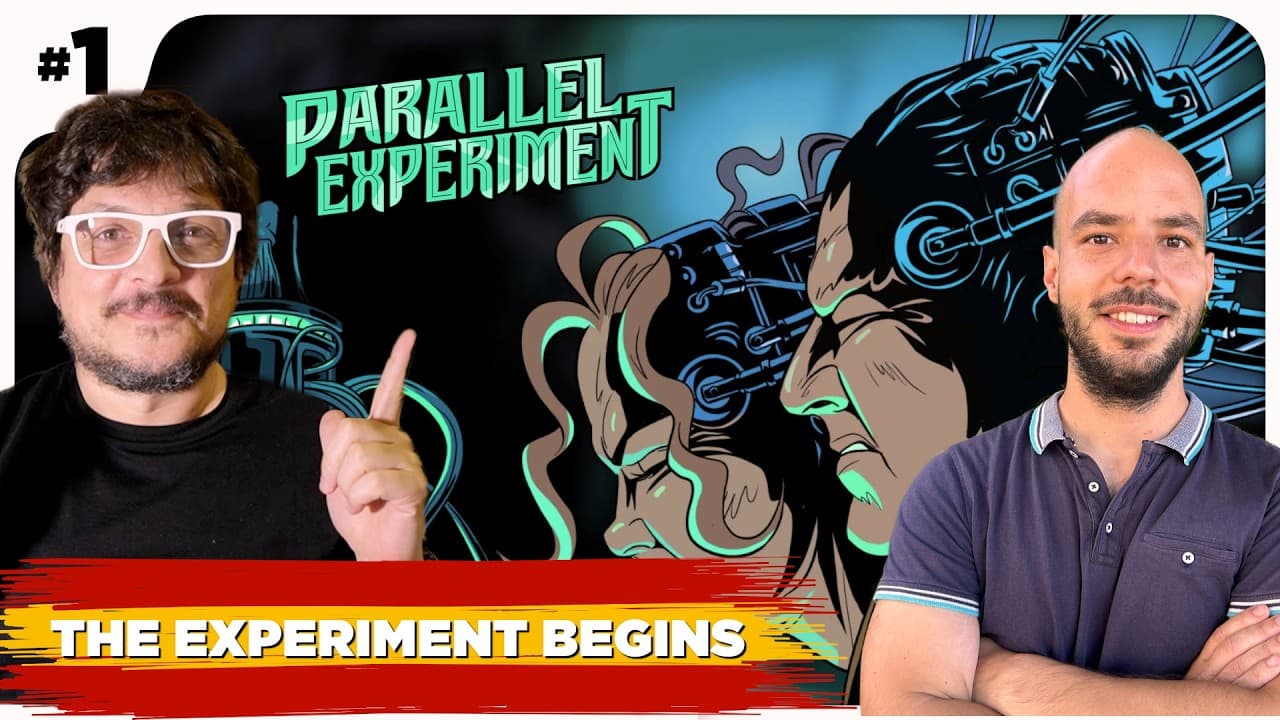 TWO ROOMS, ONE LANGUAGE - The experiment begins | Learn Spanish with Parallel Experiment #1
