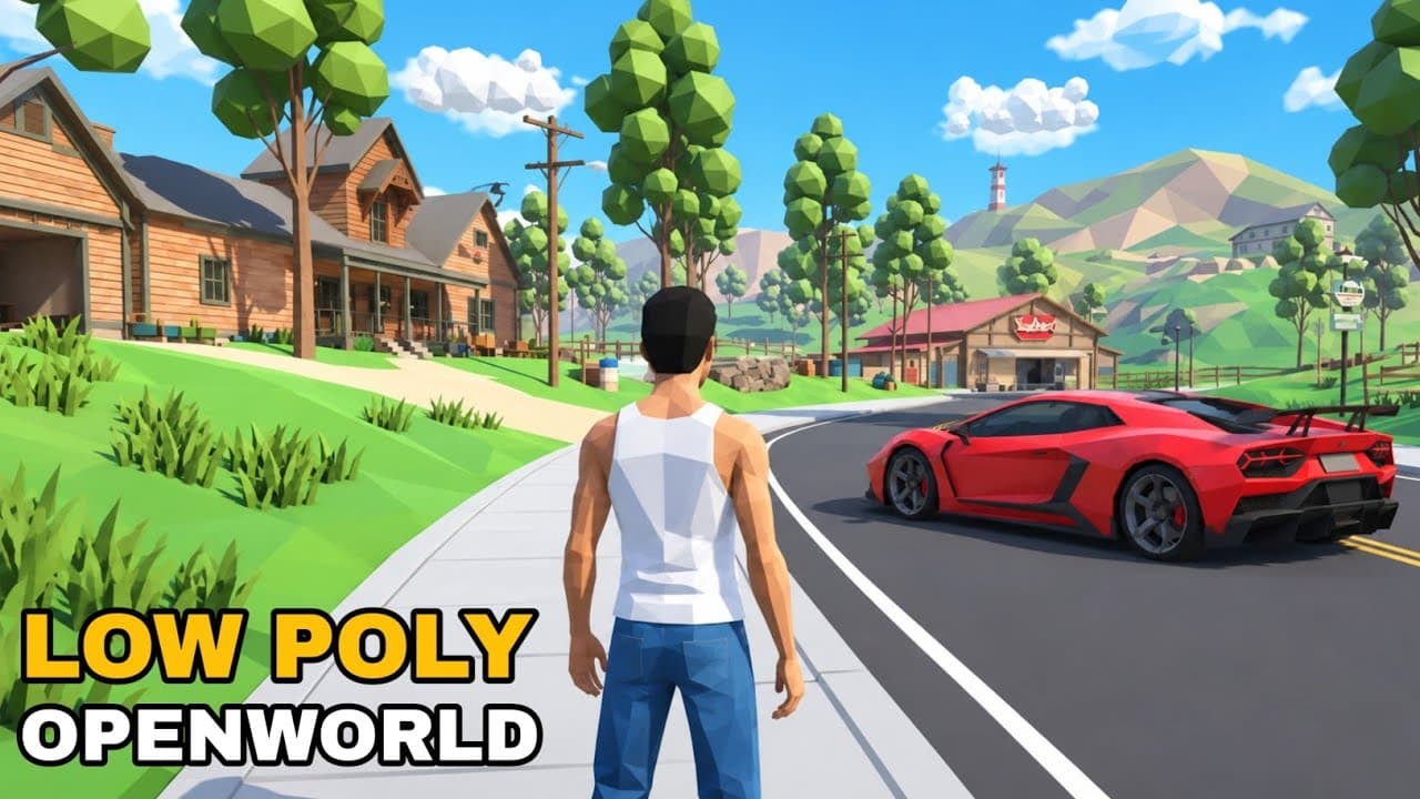 Top 20 Best Low Poly Open World Games for Android (Offline/Online)