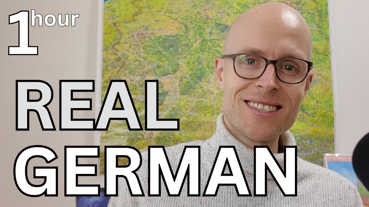 German Podcast: 1 Hour Listening – 1629 Words