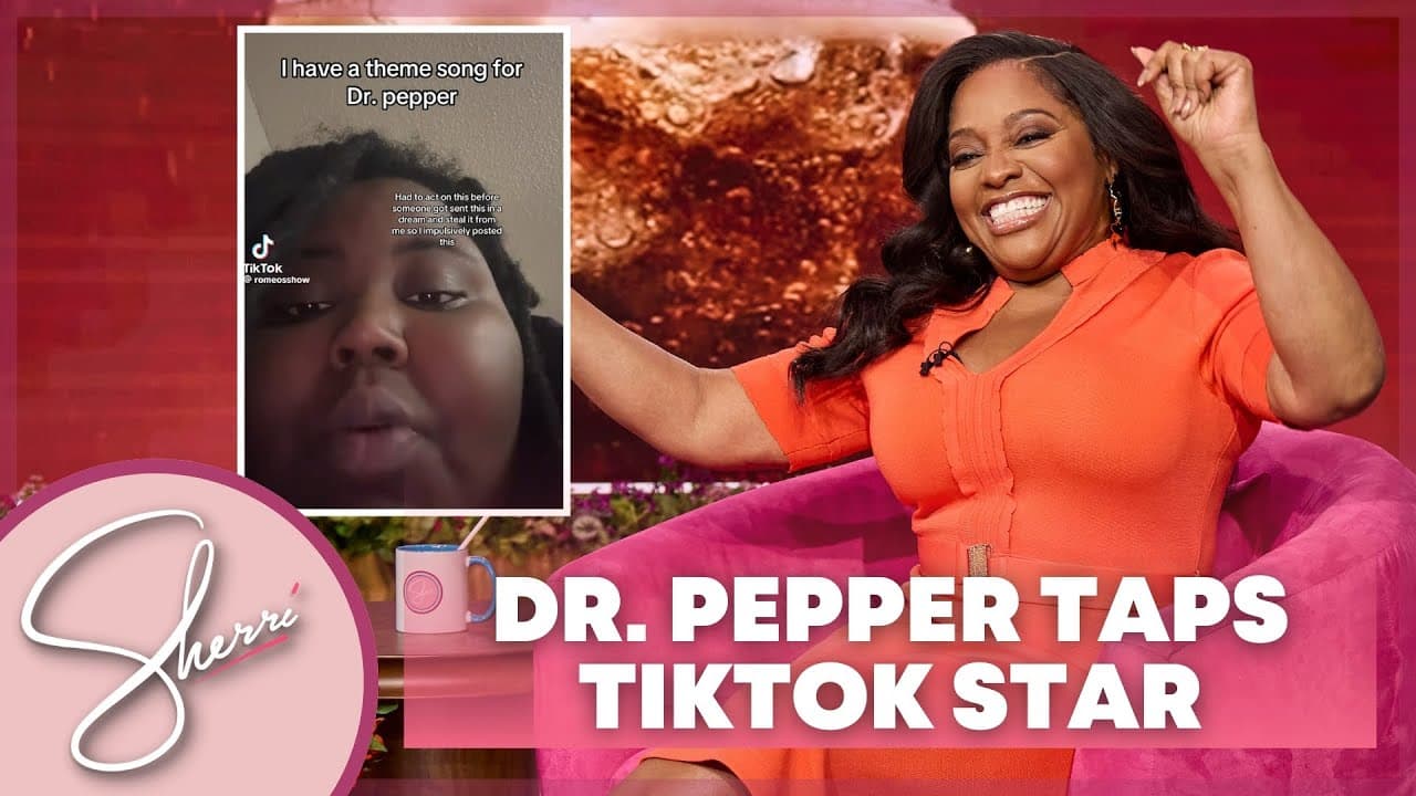 TikTok Star Lands Dr.Pepper Commercial
