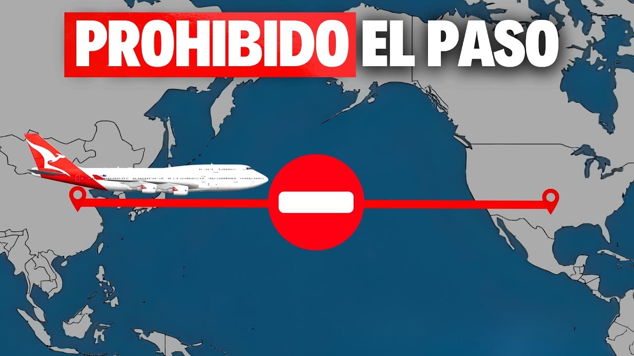 ¿Por qué los Aviones NO vuelan sobre el PACÍFICO?