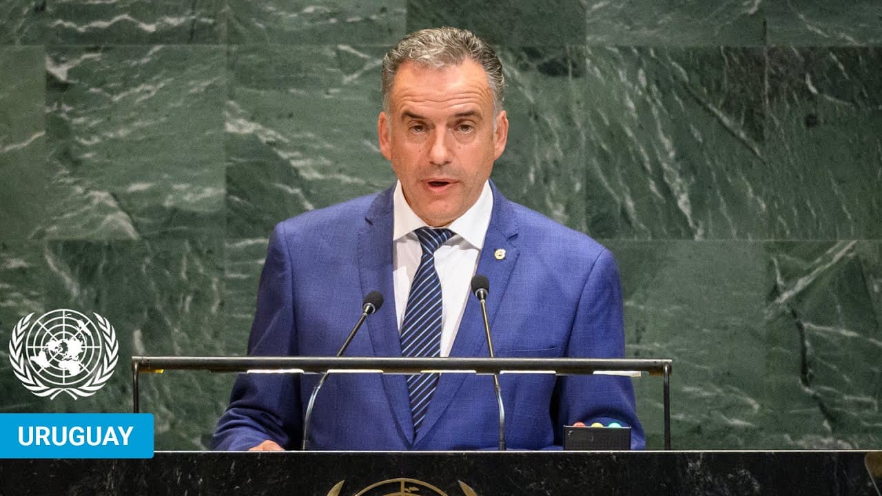 🇺🇾 Uruguay - President Addresses United Nations General Debate, 80th Session | #UNGA