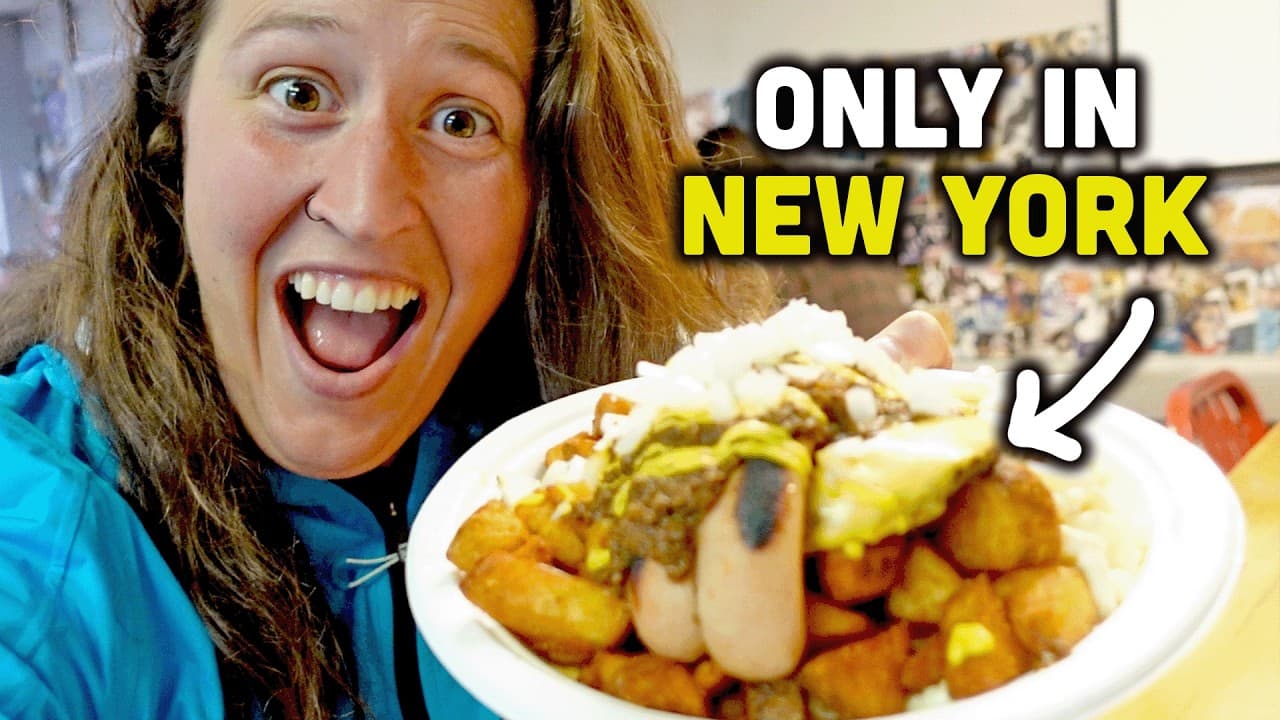🟡 Learn Real American English | My First Time Eating A Garbage Plate! (English Comprehensible Input)