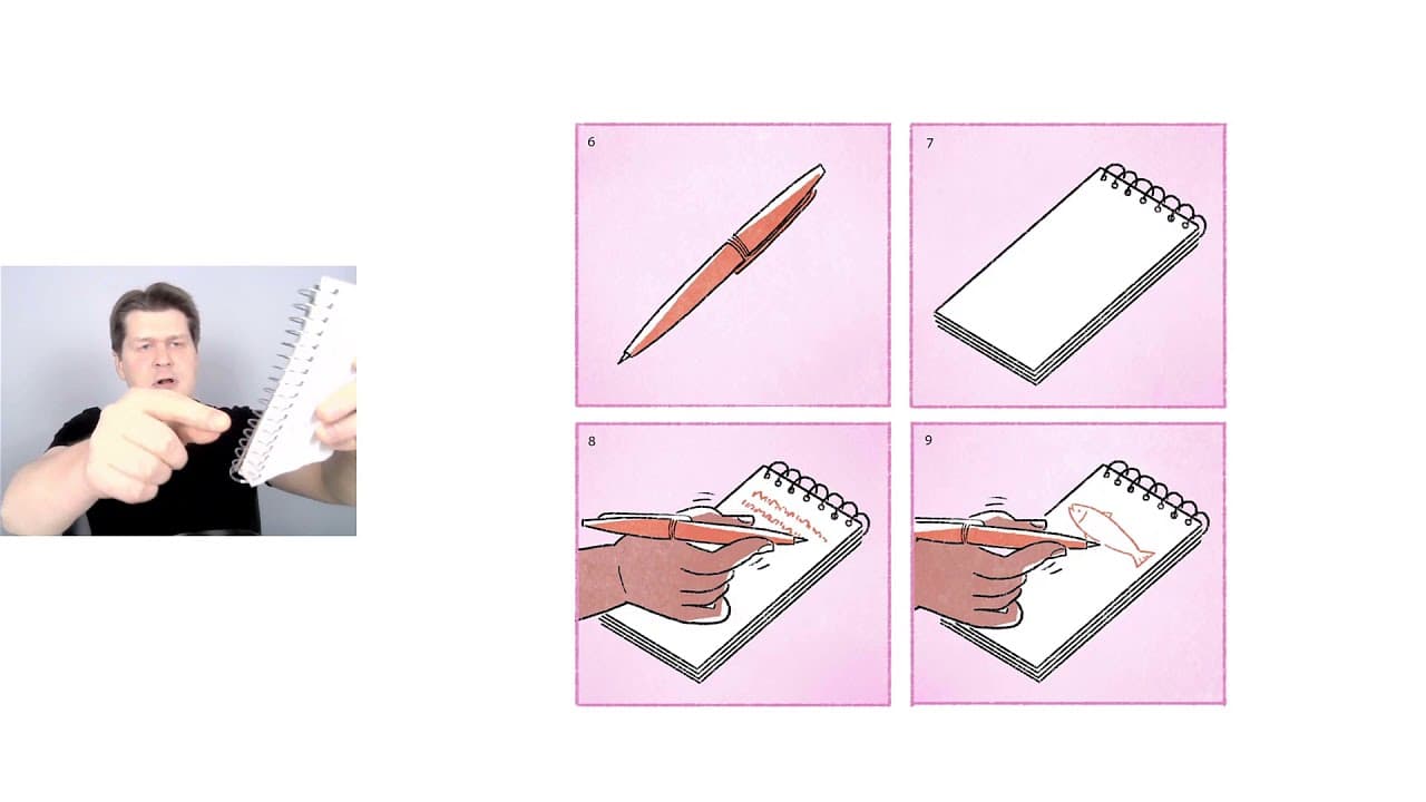 Pen and Notepad 🖊📒✍ Learn Basic English Vocabulary | Easy English Comprehensible Input for Beginners