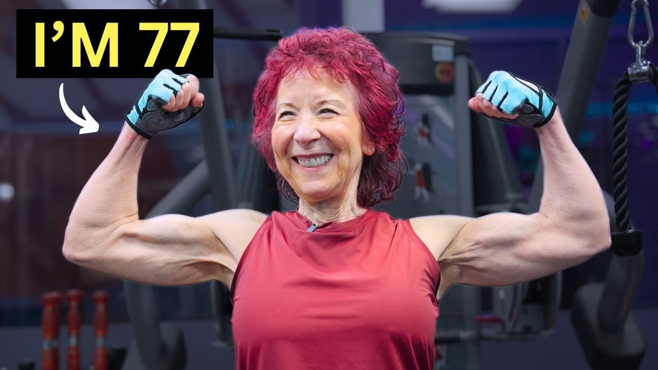 Jacked at 77: Her Simple Routine for Building Muscle