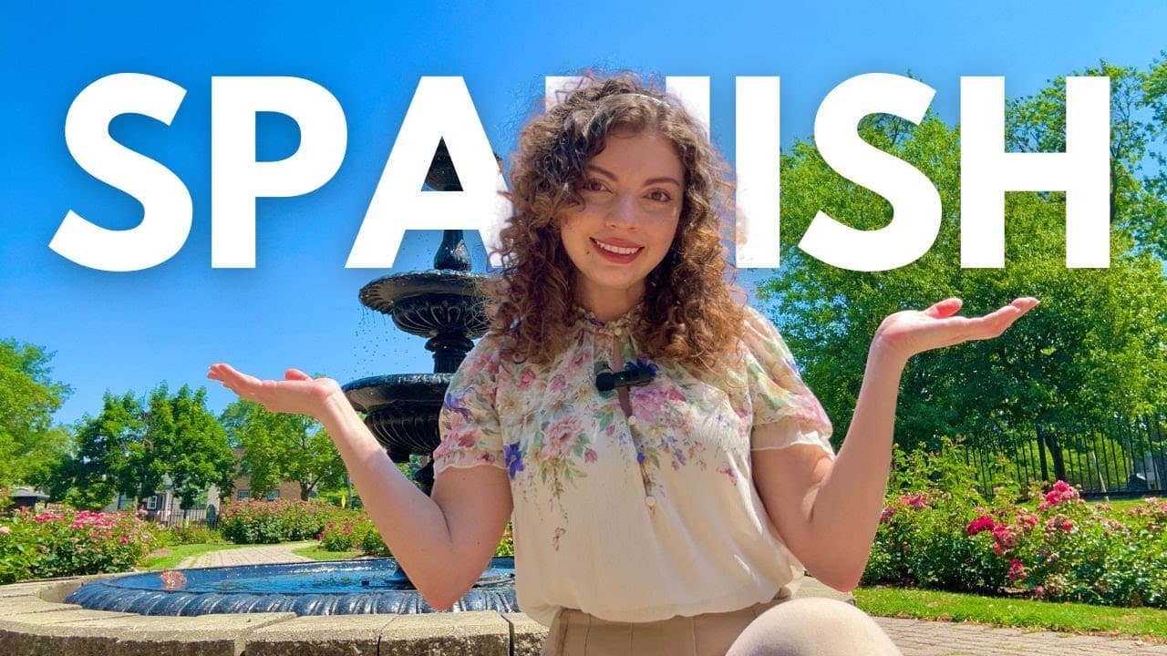 LEARN SPANISH at the park (Comprehensive Input)