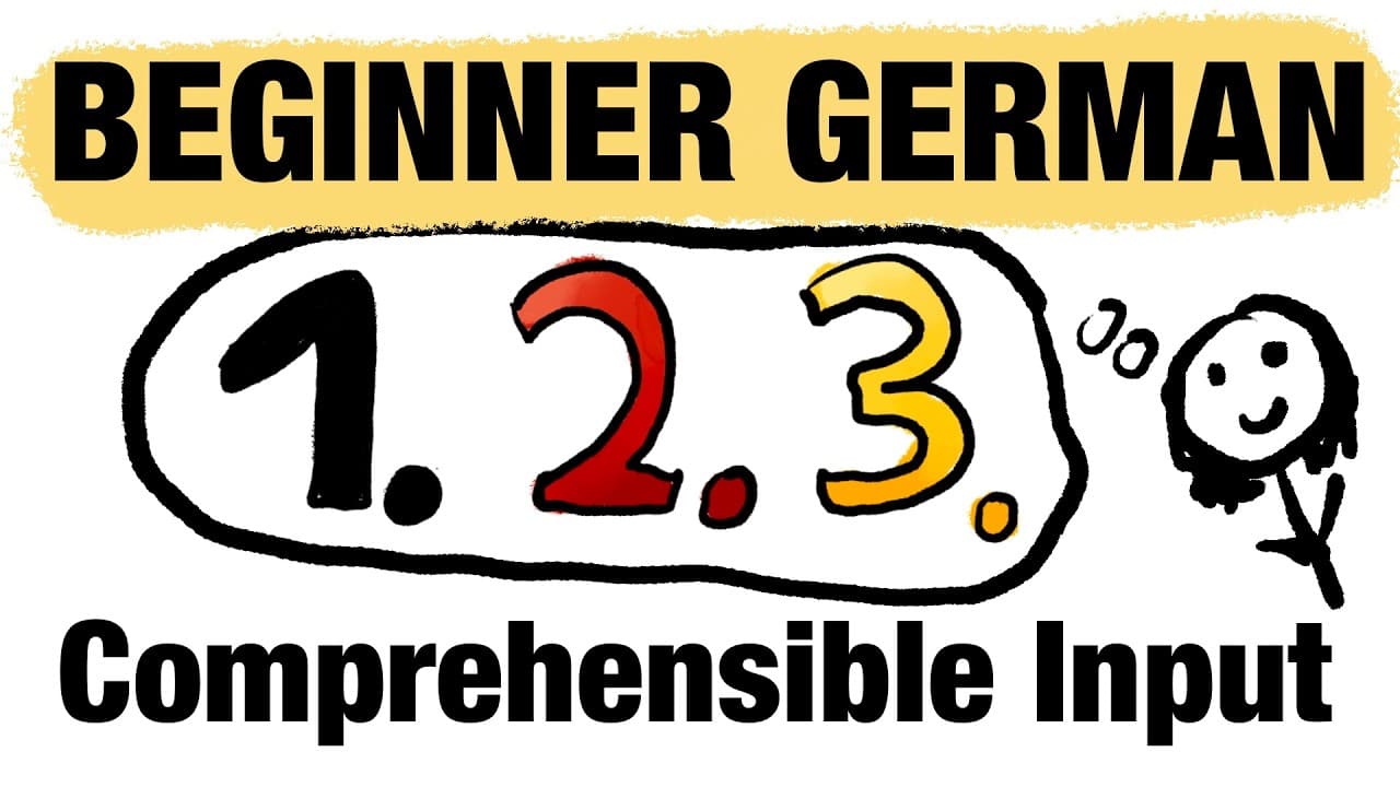 Comprehensible Input German, how do I say the first, the second, and the third in German? A0