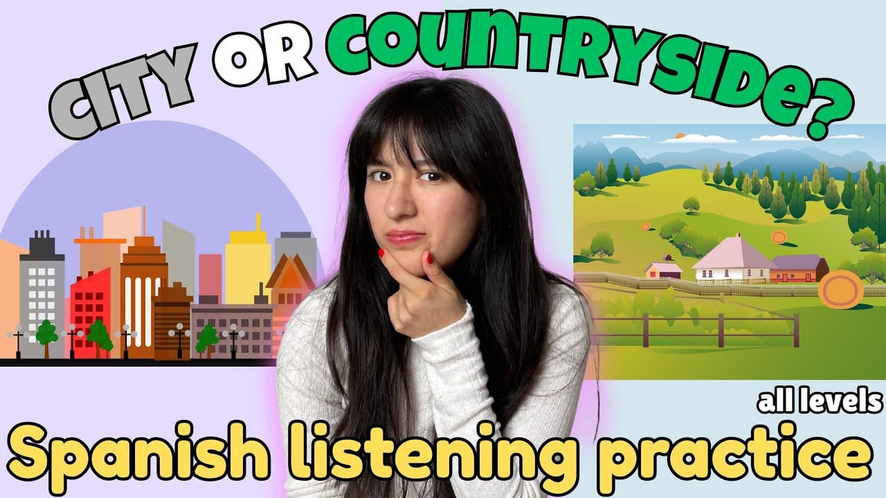 Where Should I Live Now? 🤔 | Spanish Listening Practice