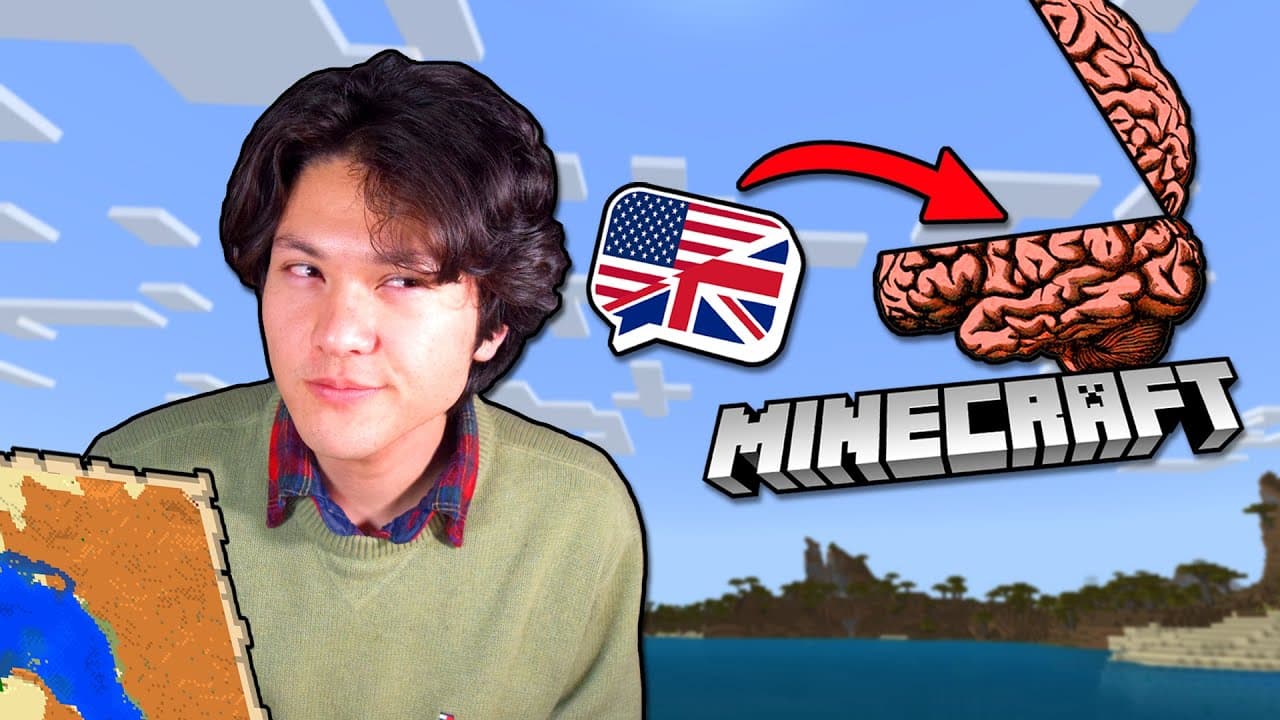 Learn English with Minecraft #4 - Exploring the Wild 🧭