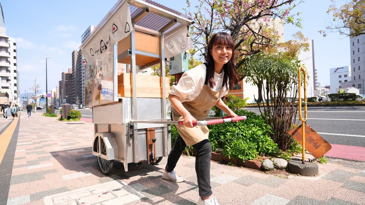 Beautiful Onigiri Rice Ball Master Selling from a 150kg Handcart