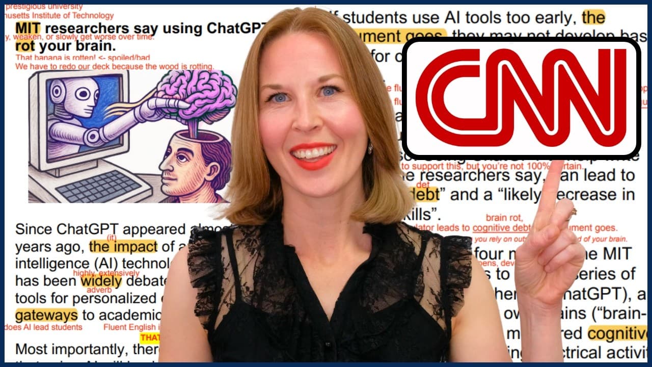 If You Can Understand This News Article, Your English is Excellent!