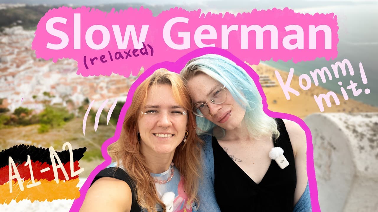 BEGINNER German Listening Practice / Komm mit zum Brunch! A1 A2 German Comprehensible Input Vlog