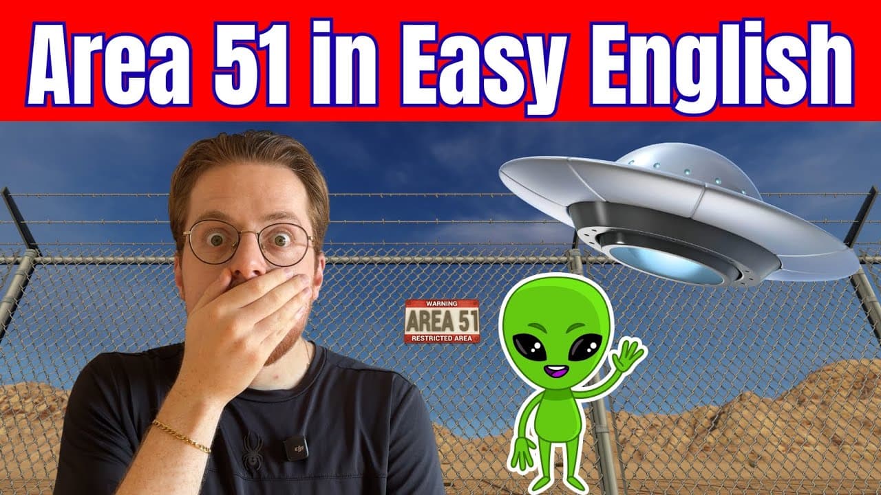 Learn English by Listening: Area 51 - Beginner Comprehensible Input