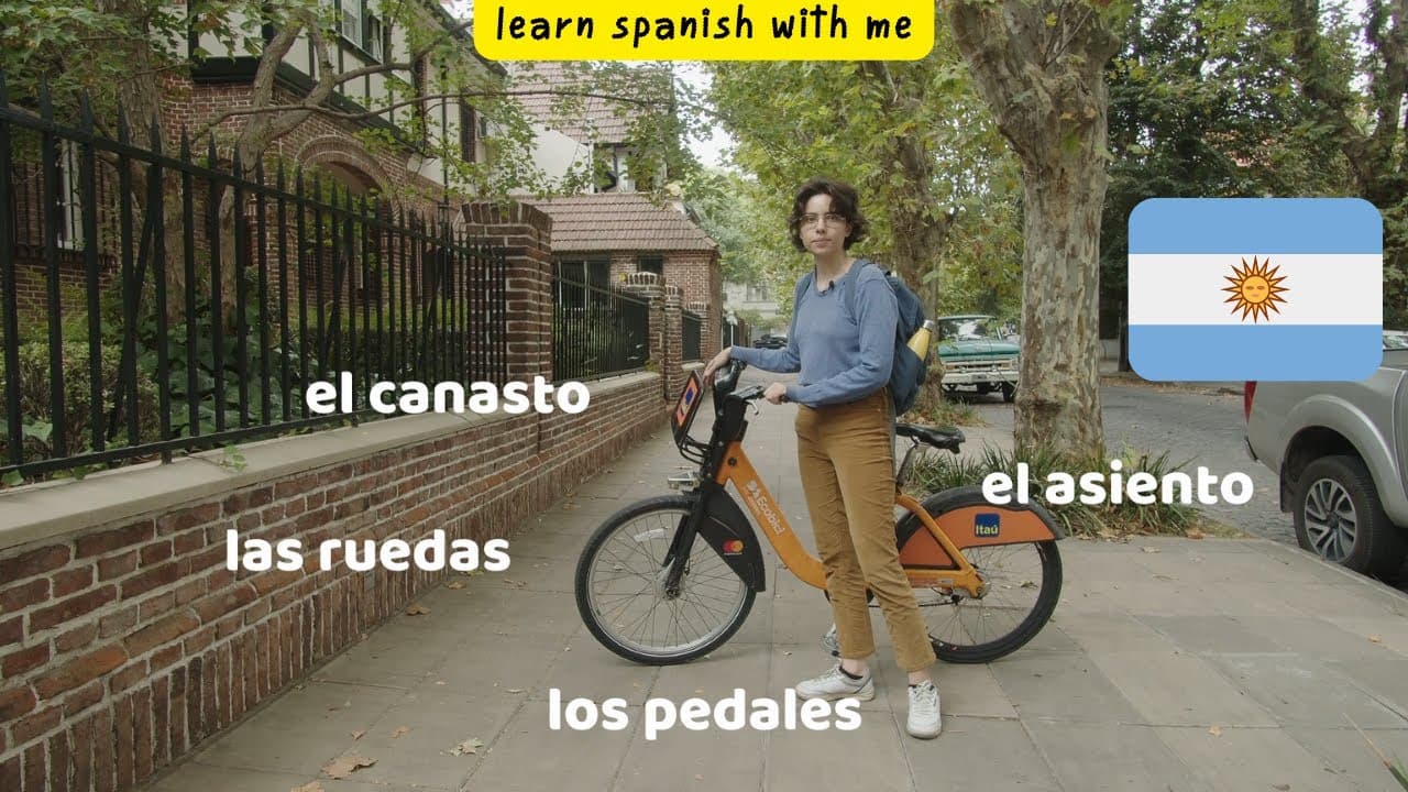 Ep. 2: Andando en bicicleta por Belgrano (Aprender español de Argentina)