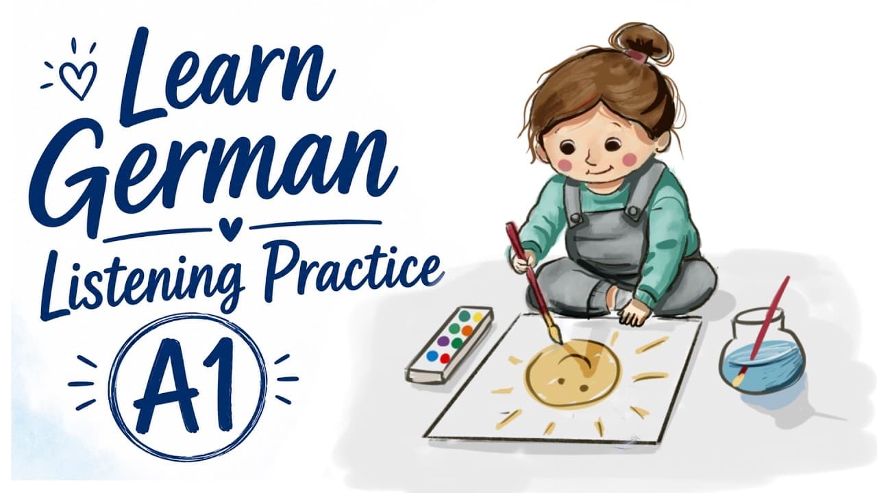 Slow and simple German. Learn German with pictures