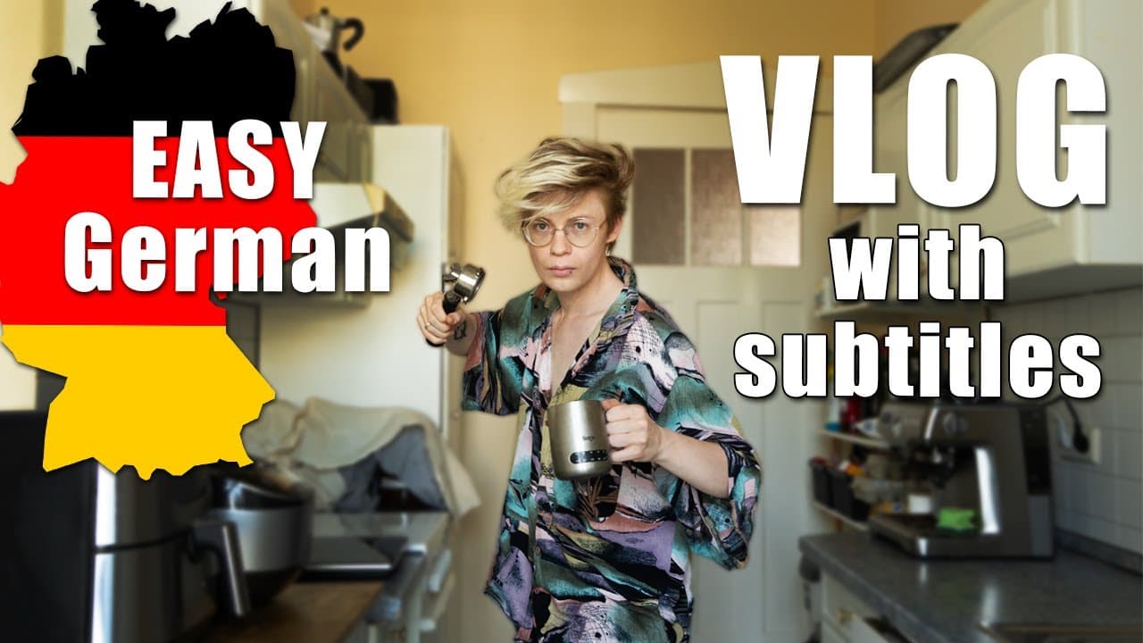 ROOM TOUR in Berlin / Easy German comprehensible input for BEGINNERS