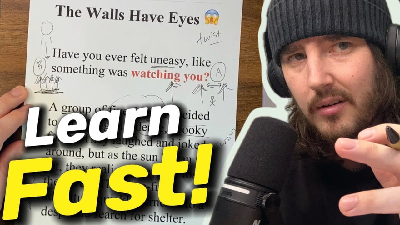 Learn English with a Short Story - Scary Halloween Episode 👻