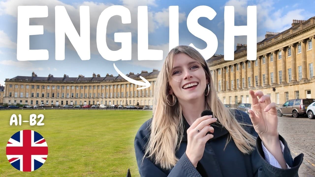 This is Bath, England | Slow British English