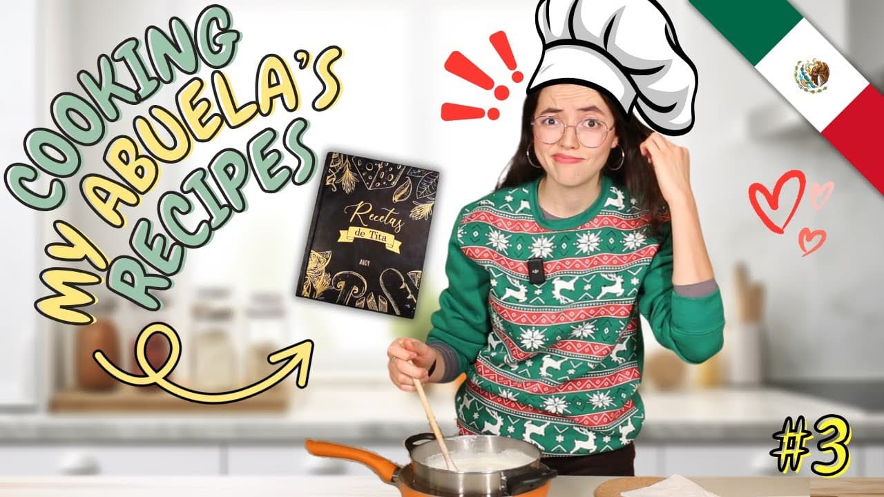 Learn Spanish Cooking My Abuela’s Mexican ROMPOPE! (Intermediate Ep.3)