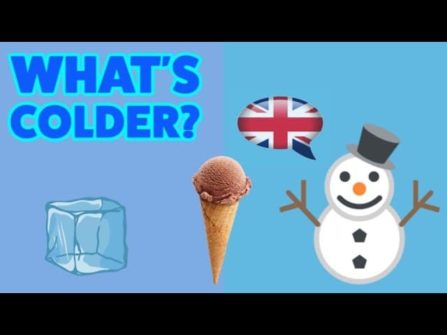 What's Colder? - Beginner English