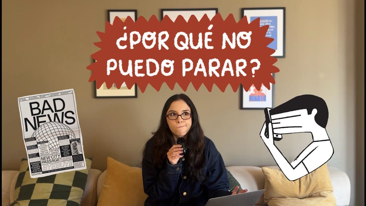 Doomscrolling 😰: por qué no puedes dejar de hacerlo (y cómo recuperar tu calma)