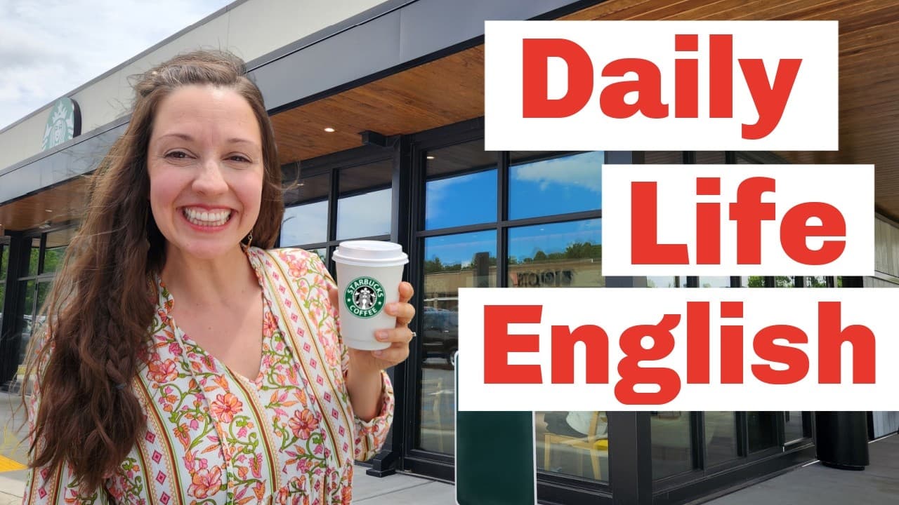 Order COFFEE in English: Daily Life English