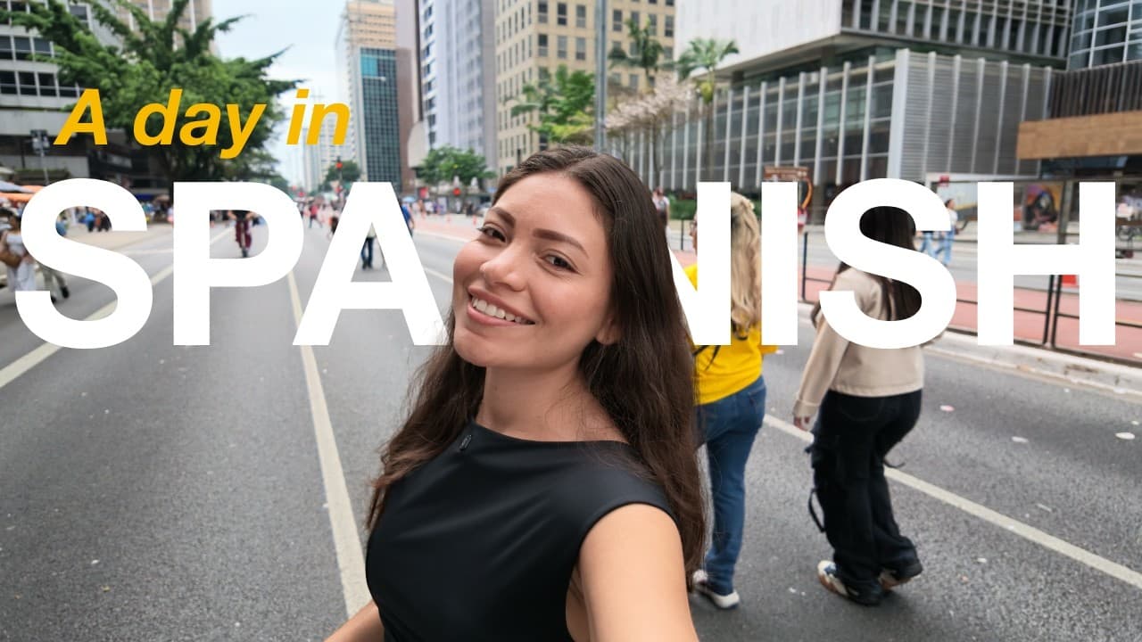 Touring in Spanish with Me | Learn Real-Life Spanish